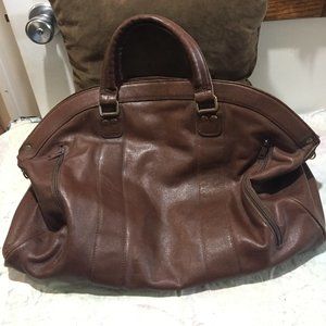 VINTAGE G GABAY-VANCOUVER GENUINE LEATHER TRAVEL BAGS